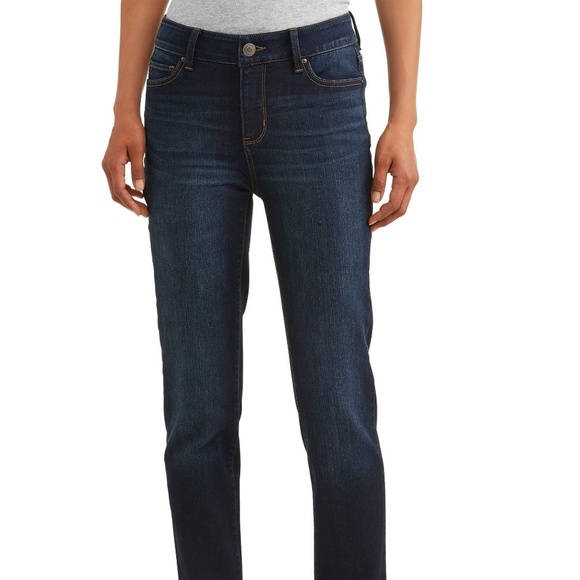 Time and Tru Mid Rise Straight Jean NWT Size 18P - Picture 3 of 4